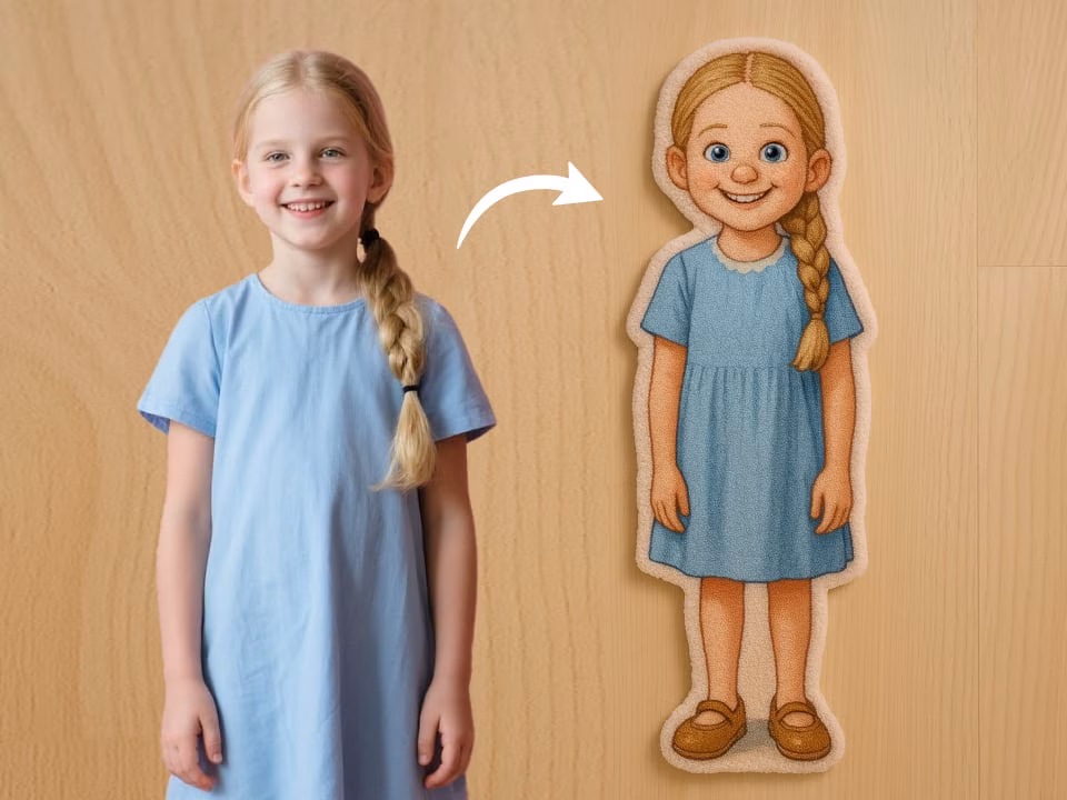 AI 3D Cartoon Rug Generator Example 1