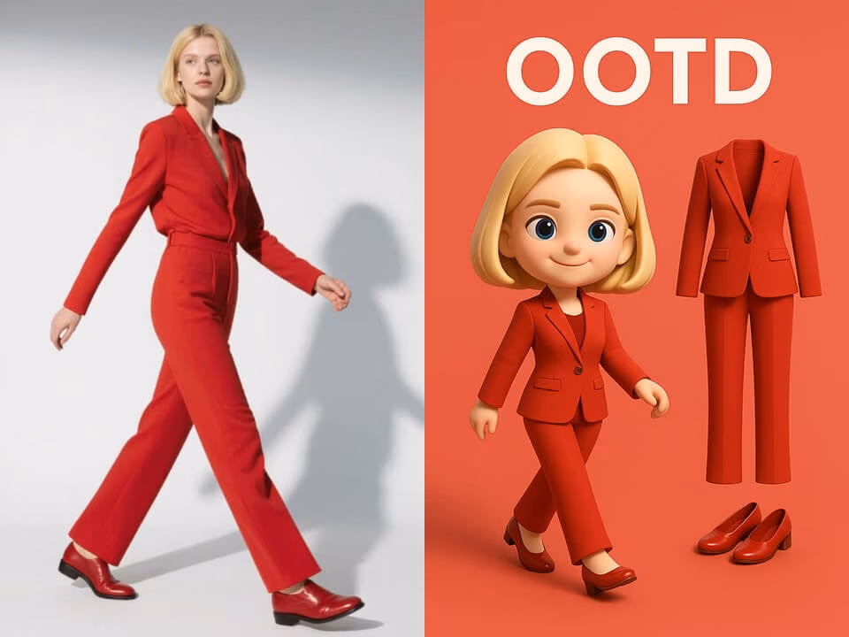 AI 3D Chibi OOTD Generator example 6