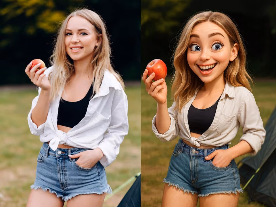 AI 3D Comic Portrait Generator Example 3