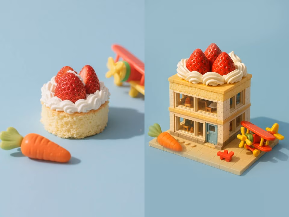 AI 3D Miniature Building Generator example 5