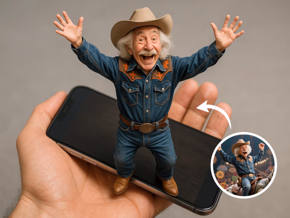 AI 3D Pop-Out Effect result 1