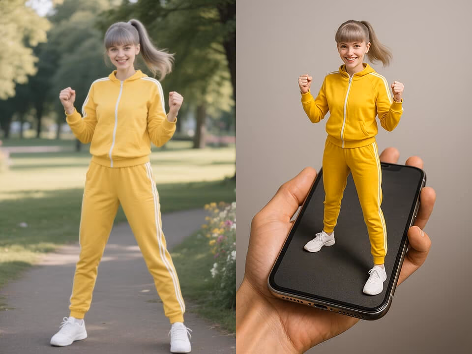 AI 3D Pop-Out Effect result 2