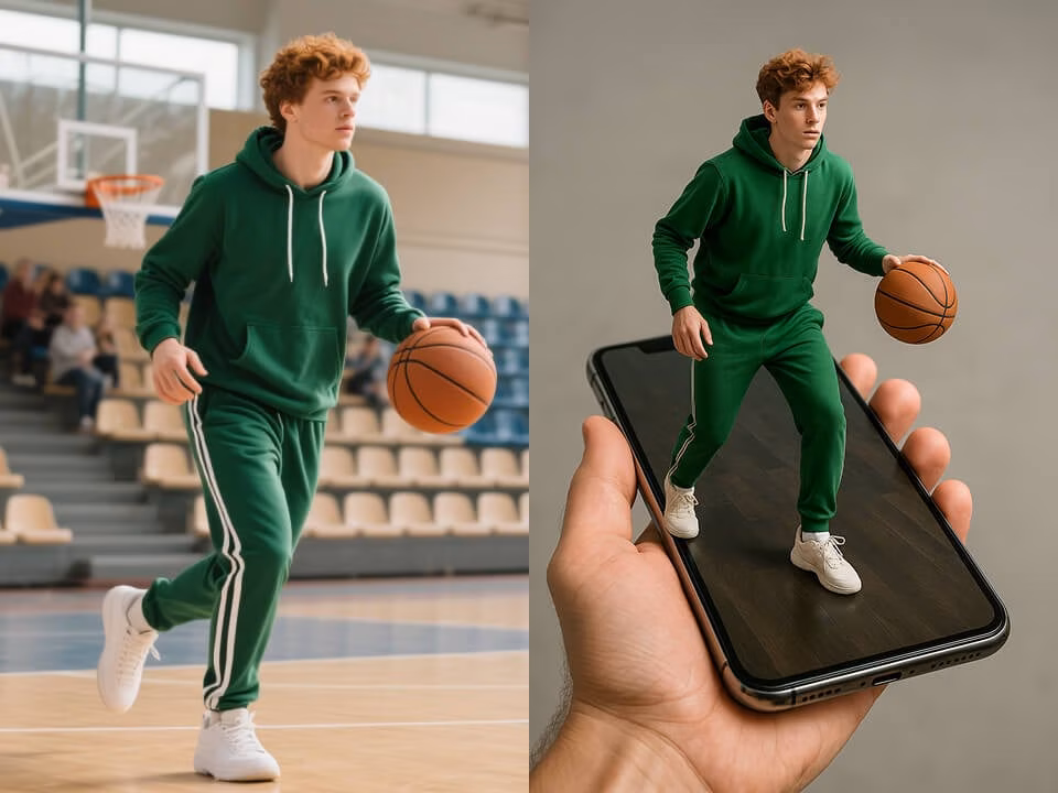 AI 3D Pop-Out Effect result 3