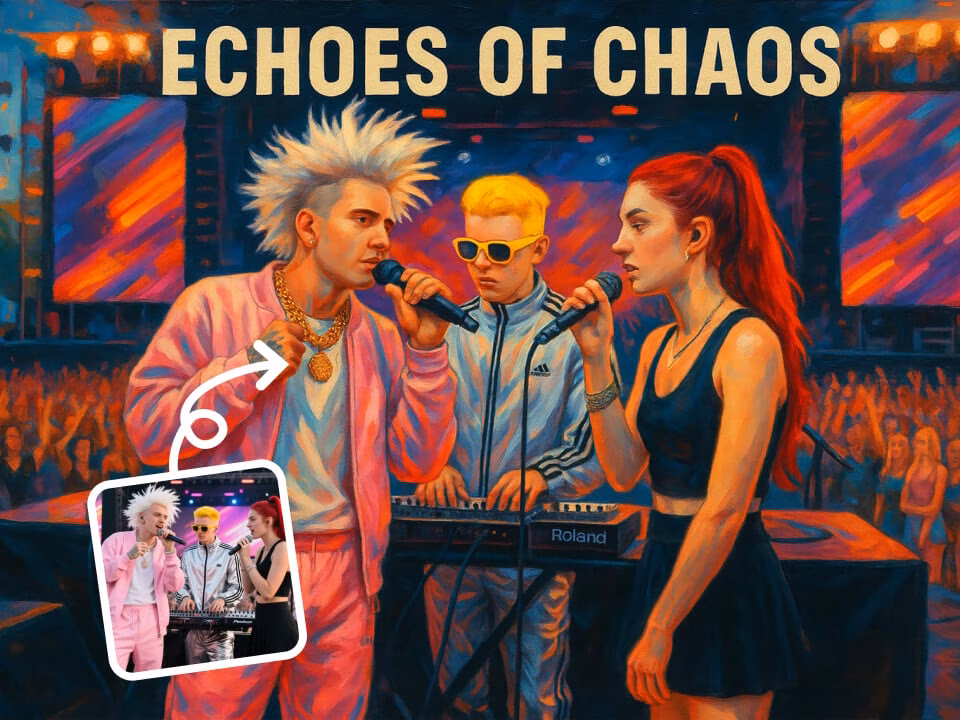 AI album cover art example 2
