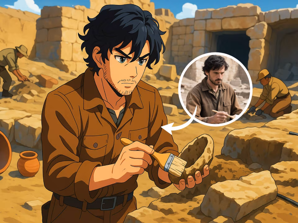 AI anime filter portrait example 3