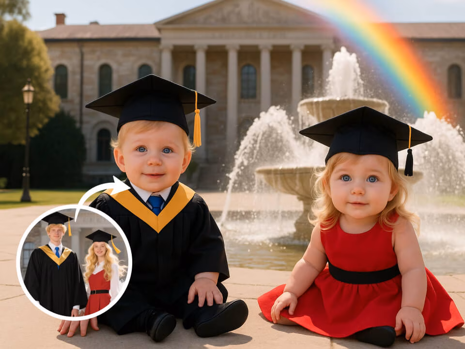 AI baby filter portrait example 2