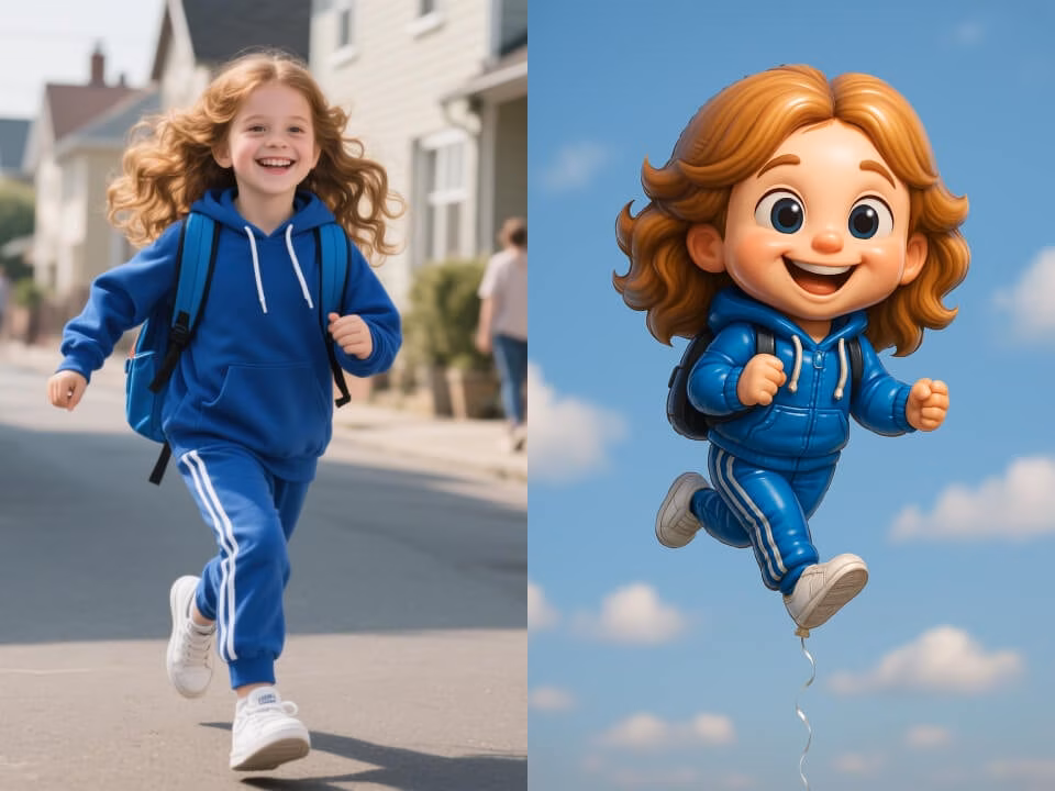 AI balloonify effect image example 5