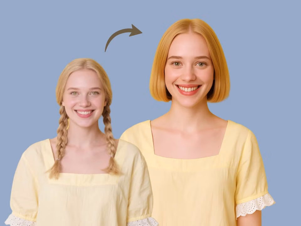 AI Bob Haircut Filter bob haircut preview example 3