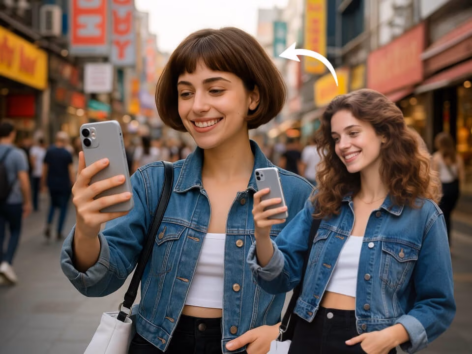 AI Bob Haircut Filter bob haircut preview example 6
