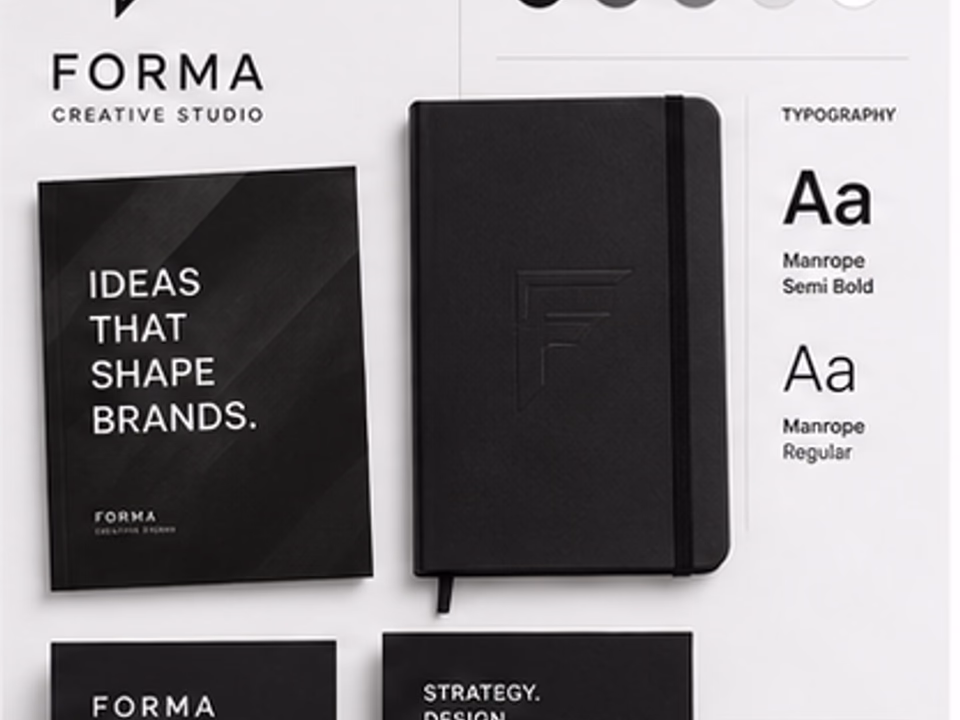 AI brand product render example