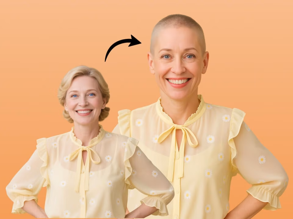 AI Buzz Cut Filter example 4