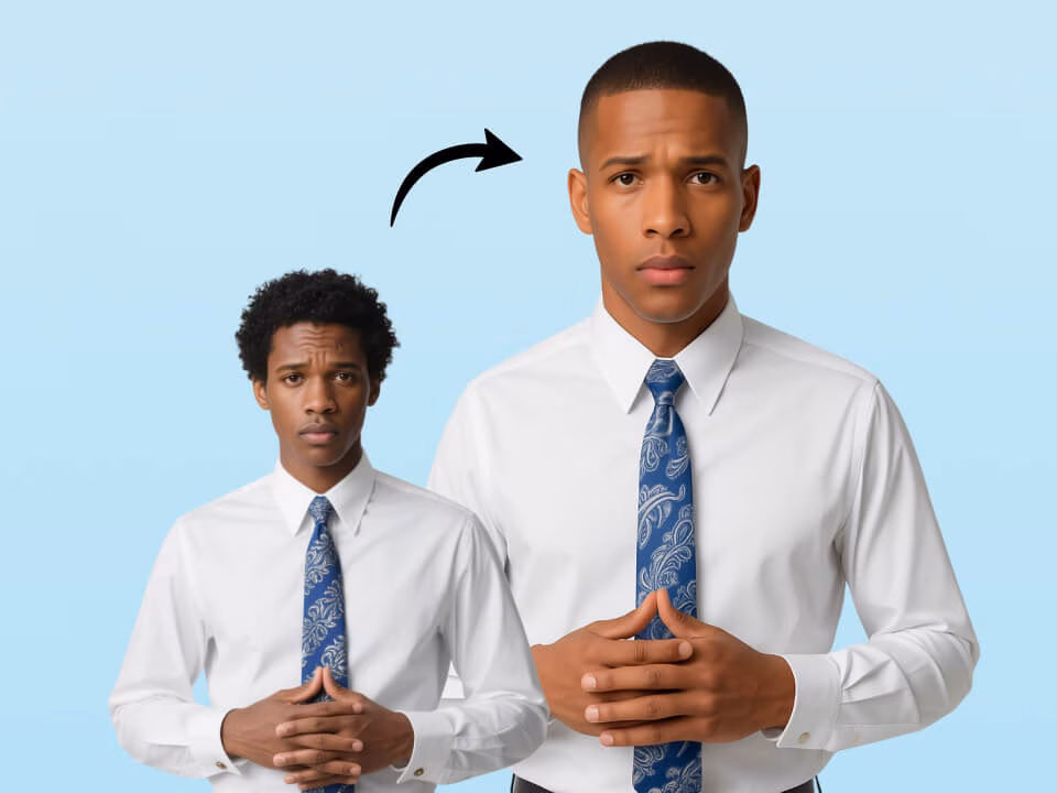 AI Buzz Cut Filter example 5