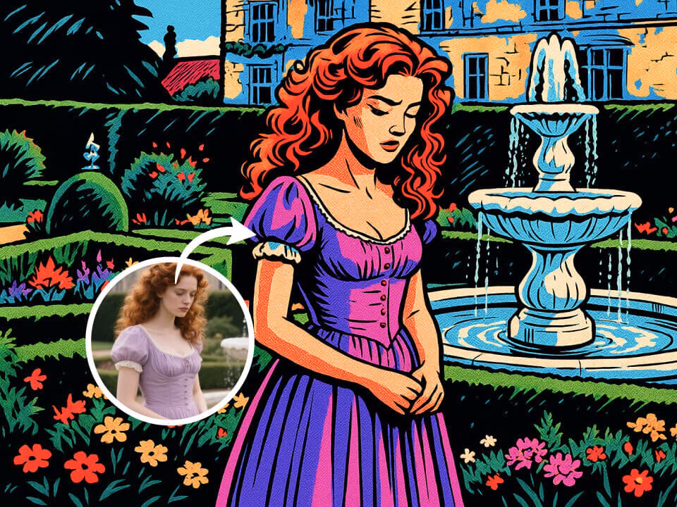 AI Comic Book Filter result 1
