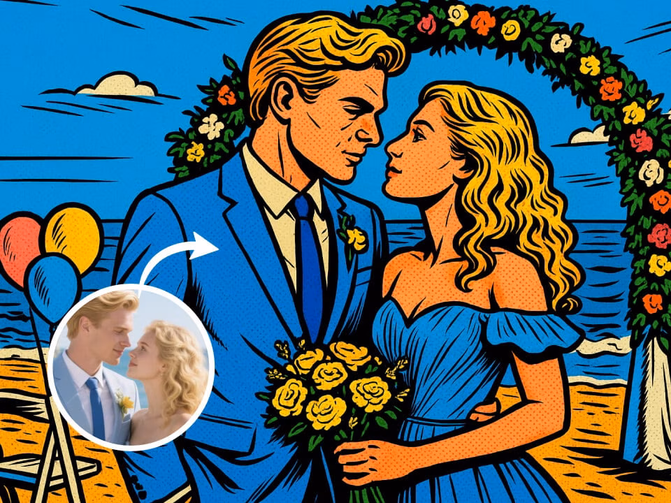 AI Comic Book Filter result 2