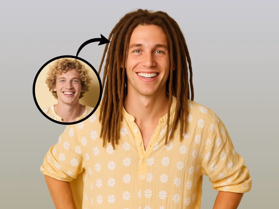 a realistic dreadlock hairstyle preview example 4