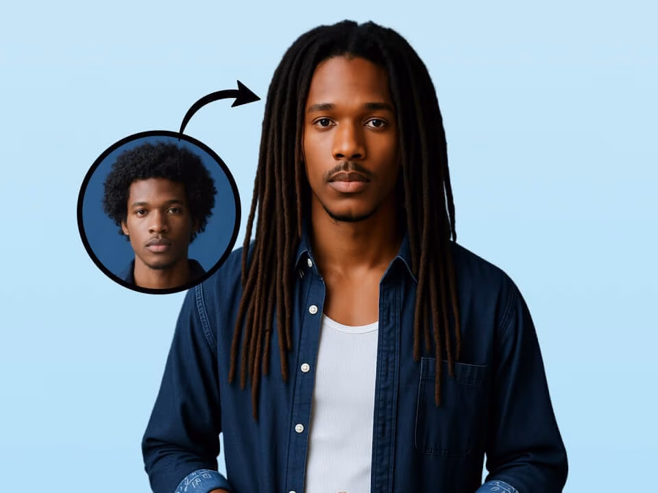 a realistic dreadlock hairstyle preview example 6
