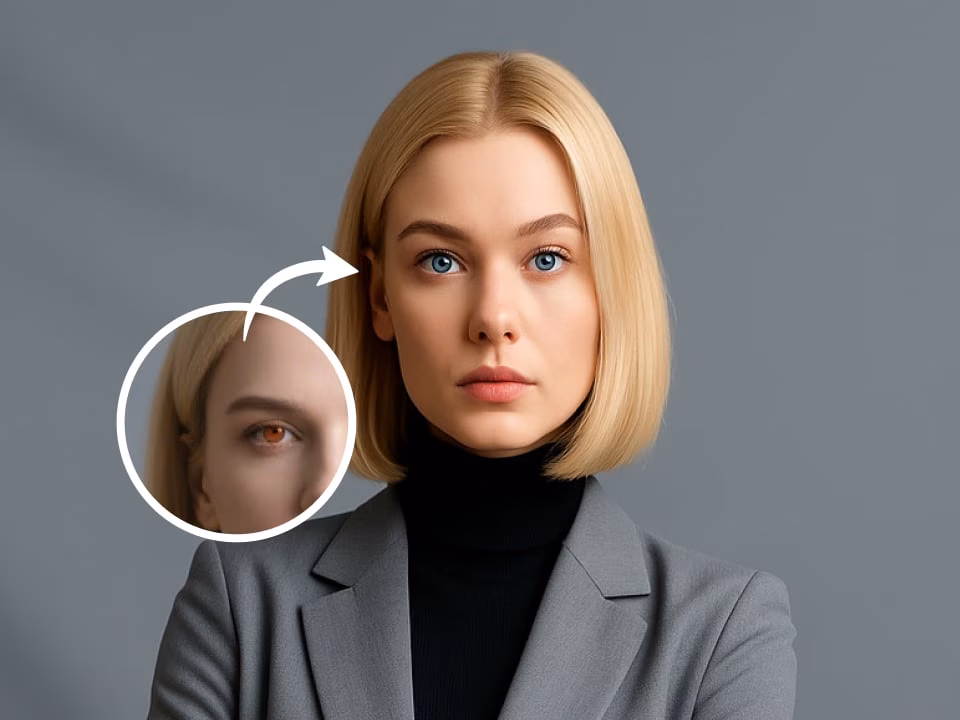 a realistic eye color preview example 2
