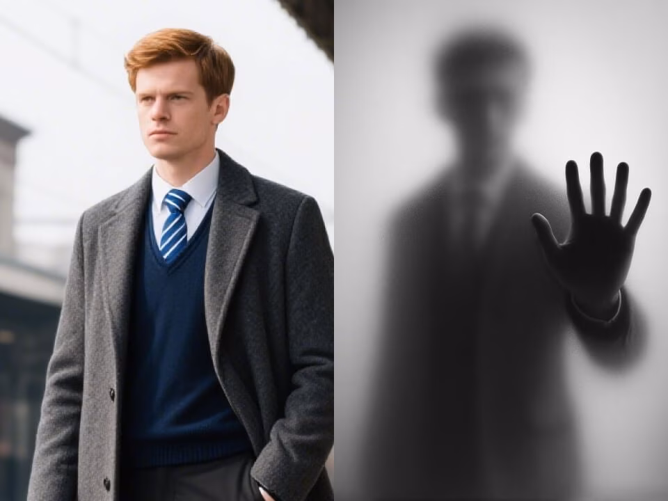 AI frosted glass silhouette effect example 5