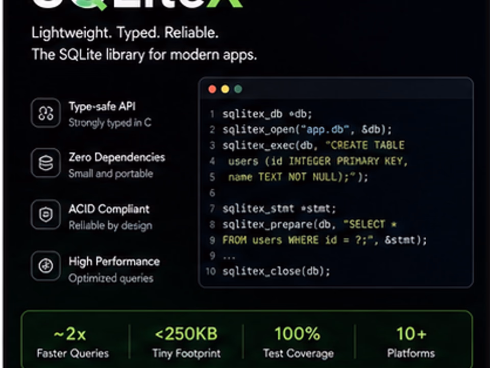 GitHub project launch poster example