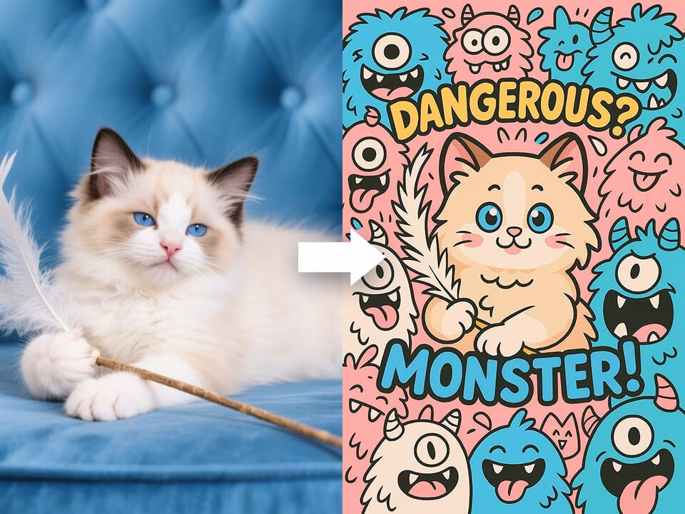 AI graffiti monster effect example 2