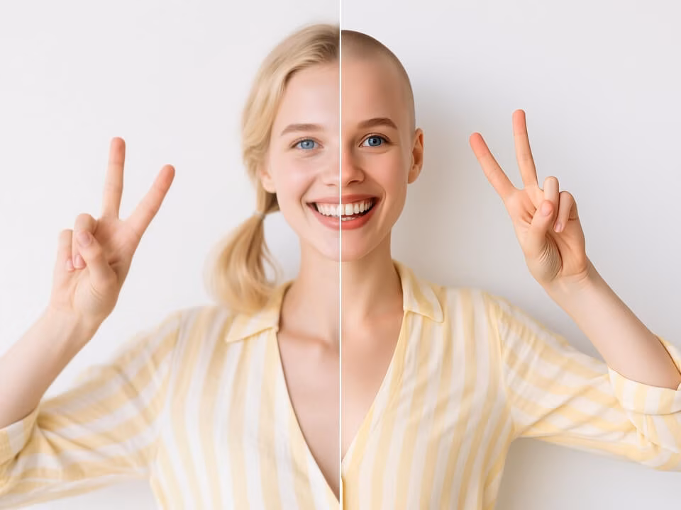 AI hairstyle changer example 4