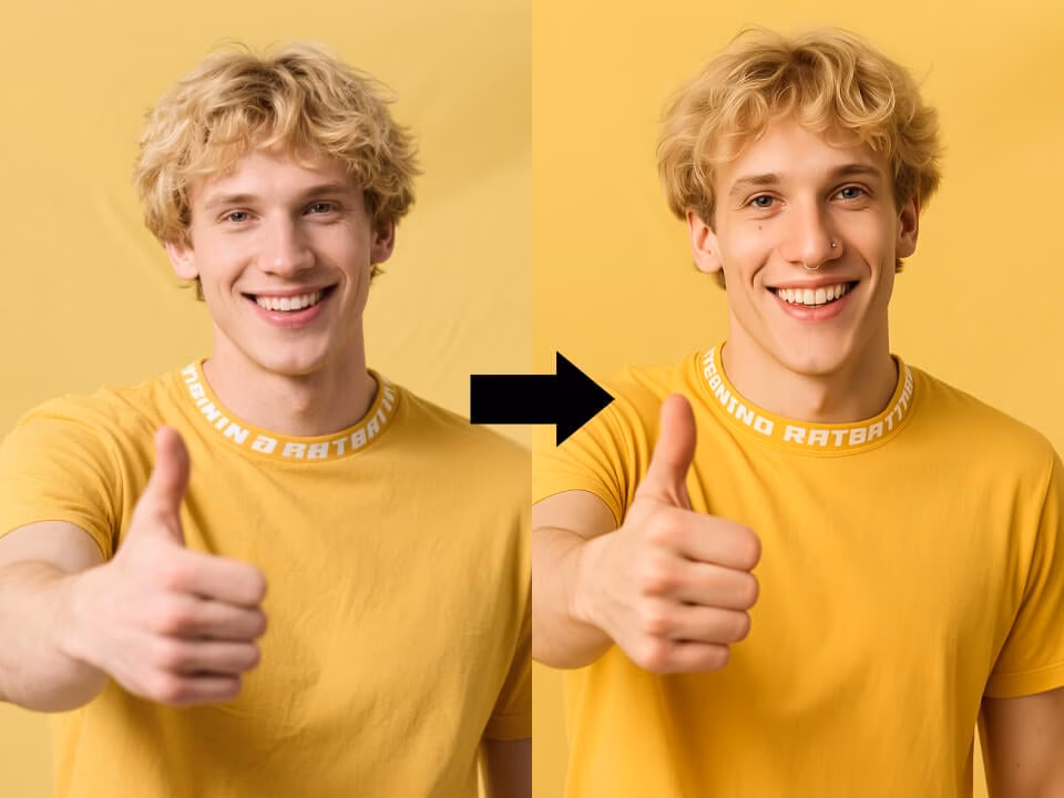 AI Nose Piercing Filter example 5