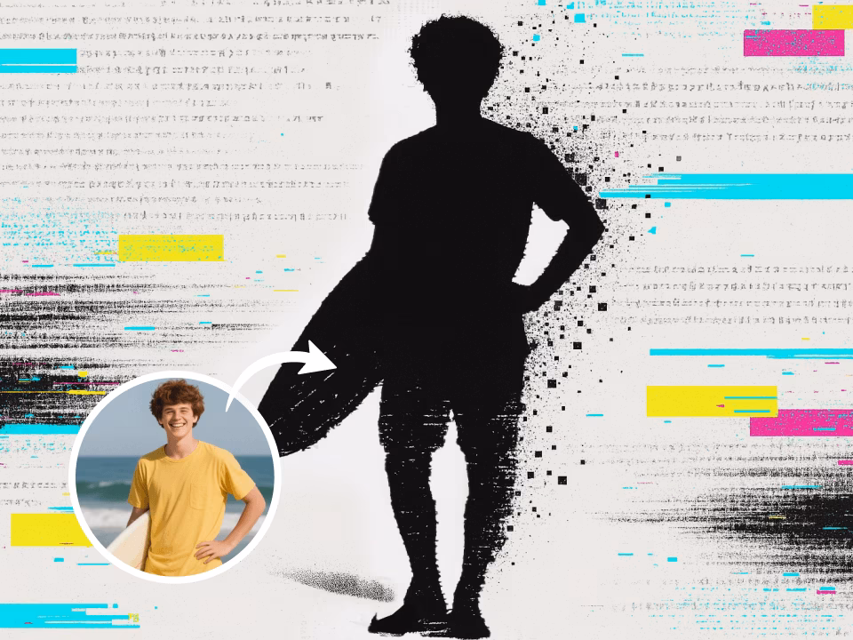 AI Pixel Dissolve Effect example 3
