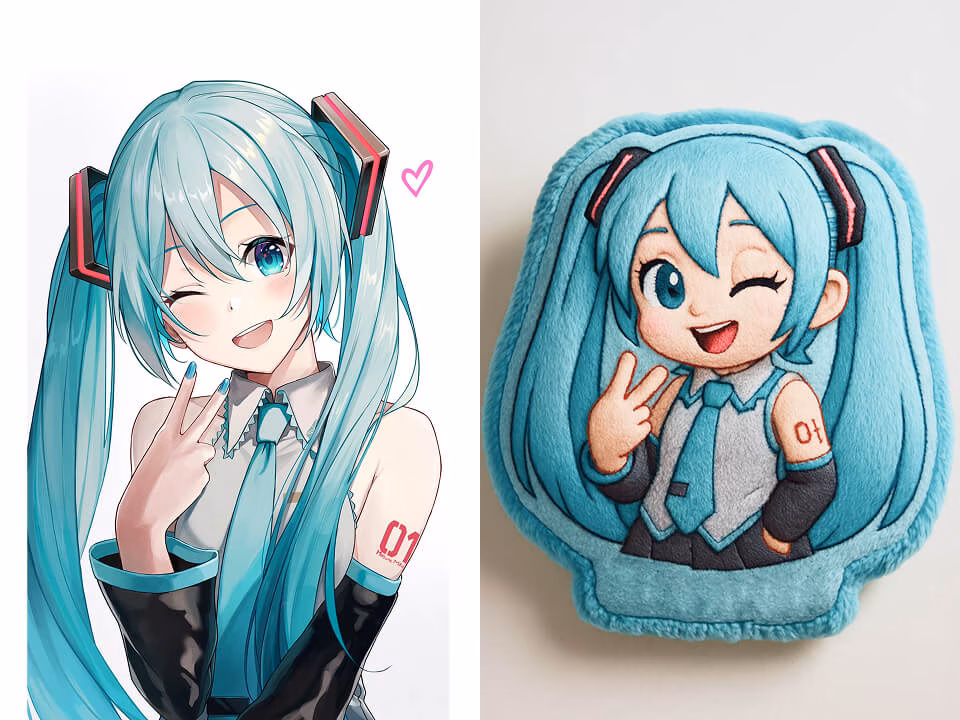 AI Plush Pillow Generator example 3