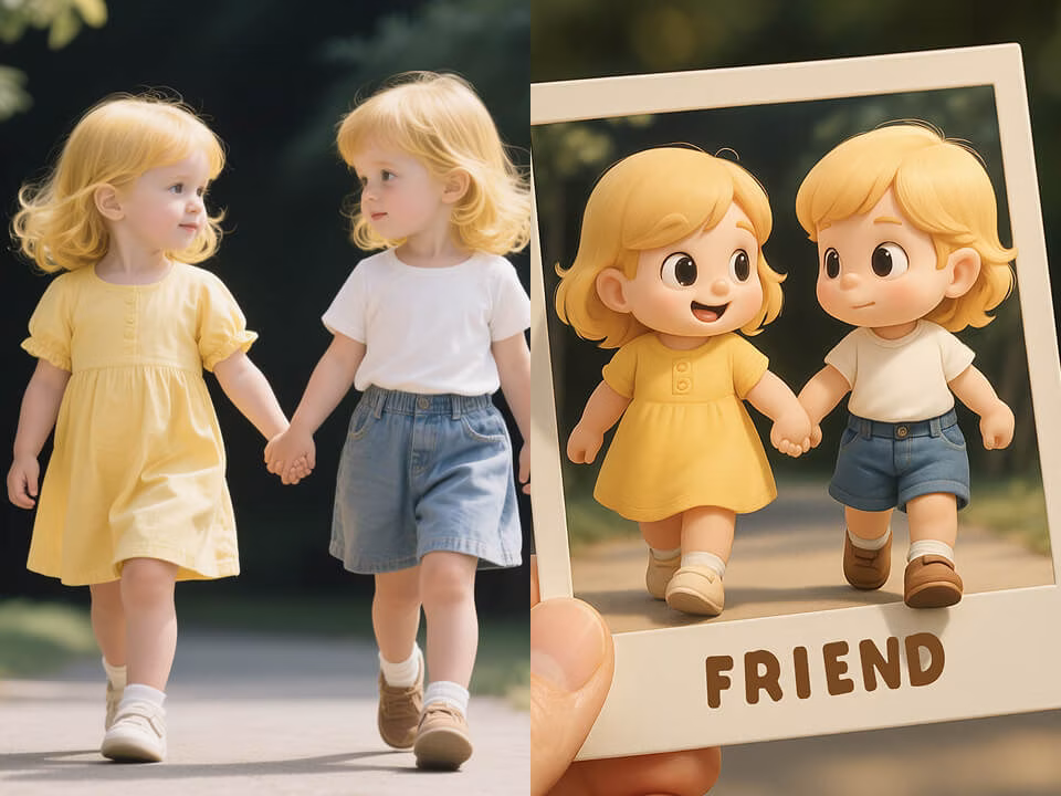 AI Polaroid Maker example 2