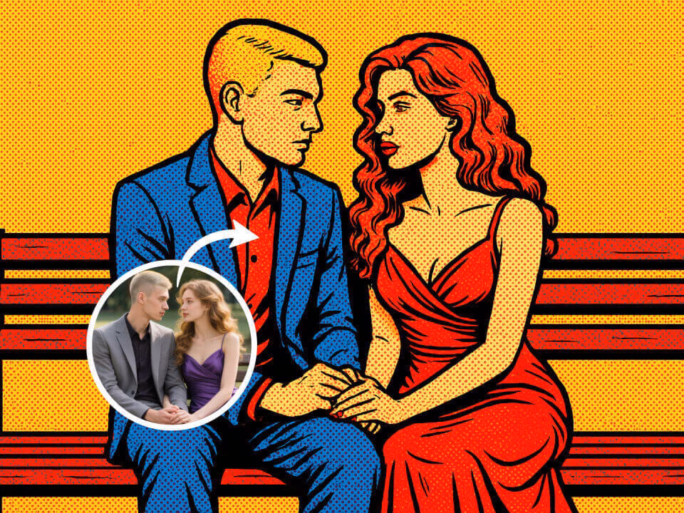 AI Pop Art Filter example 1