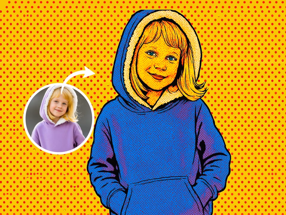 AI Pop Art Filter example 5