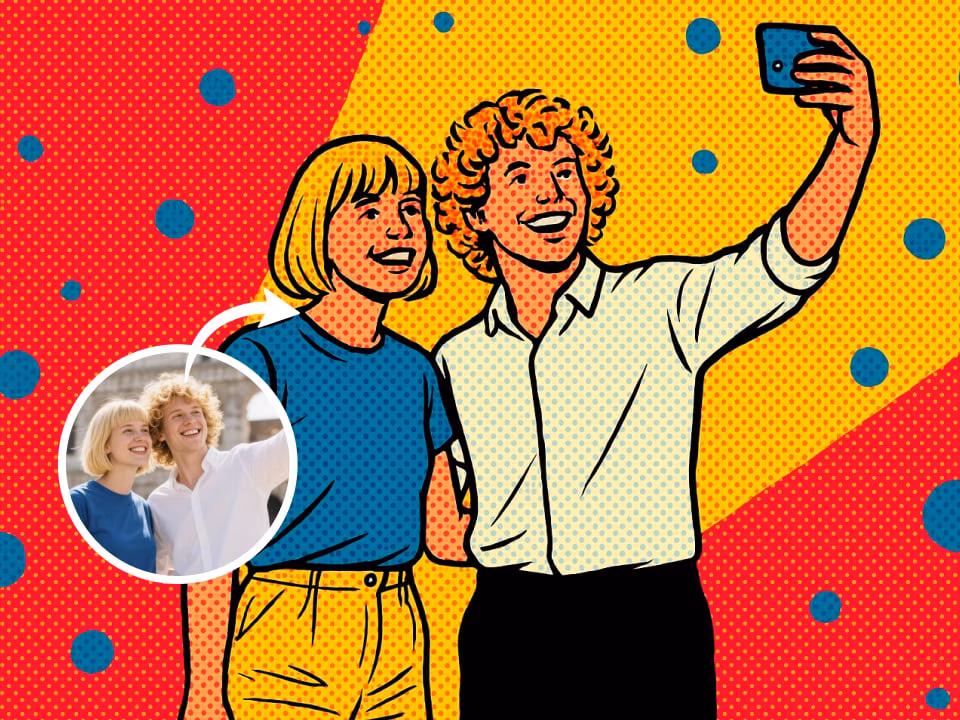 AI Pop Art Filter example 6