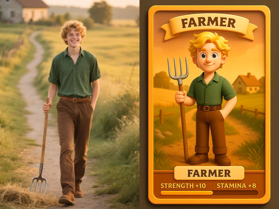 RPG character card example 2