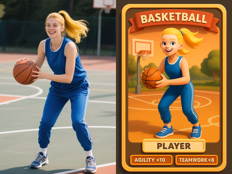 RPG character card example 4