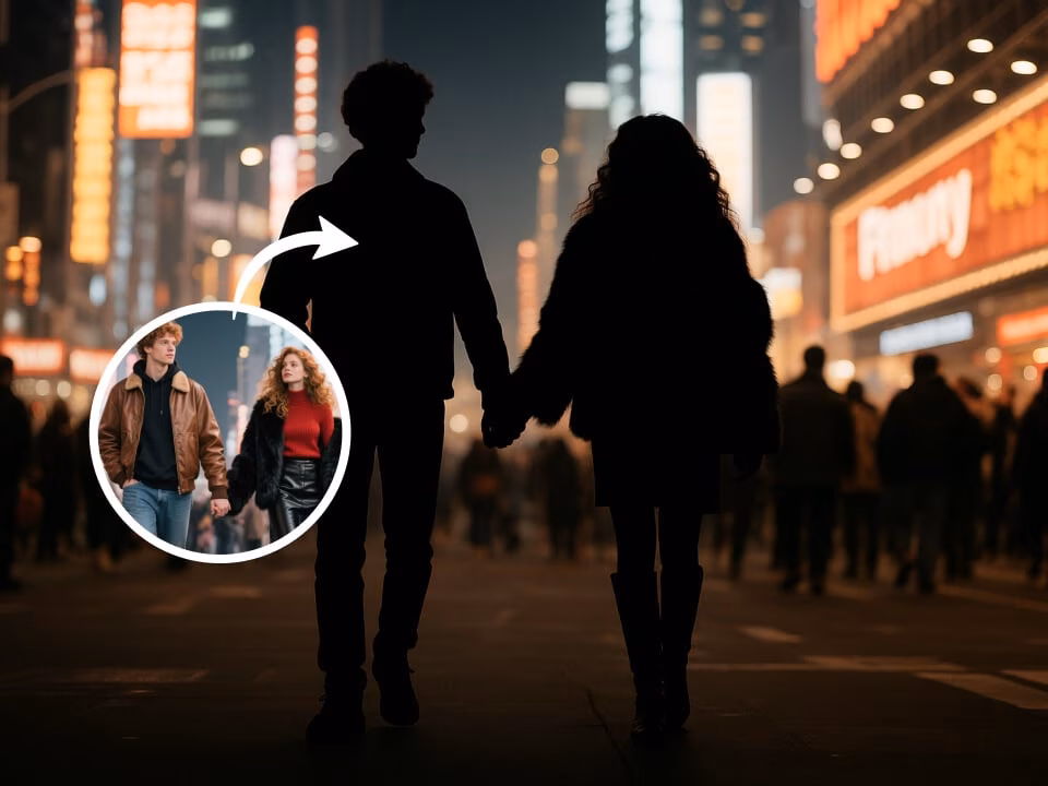 clean silhouette image example 1