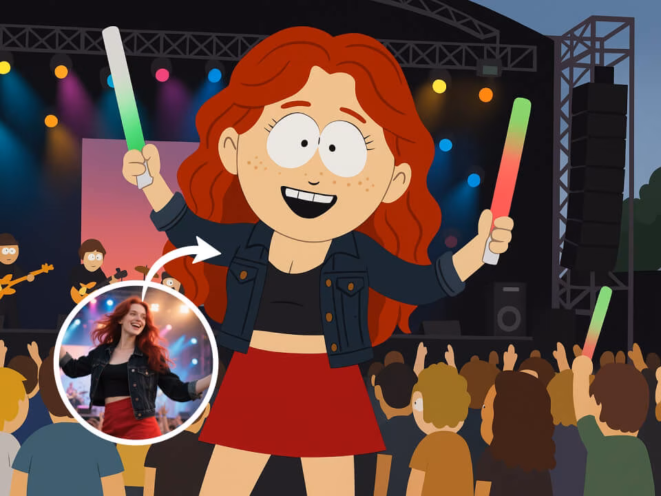 South Park-style character example 1