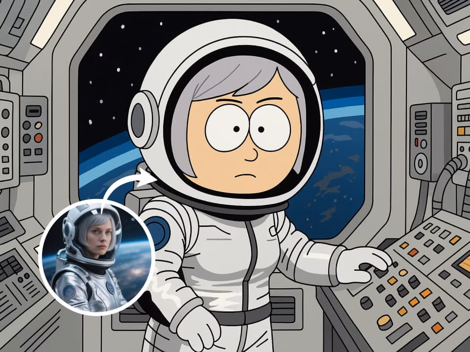 South Park-style character example 2
