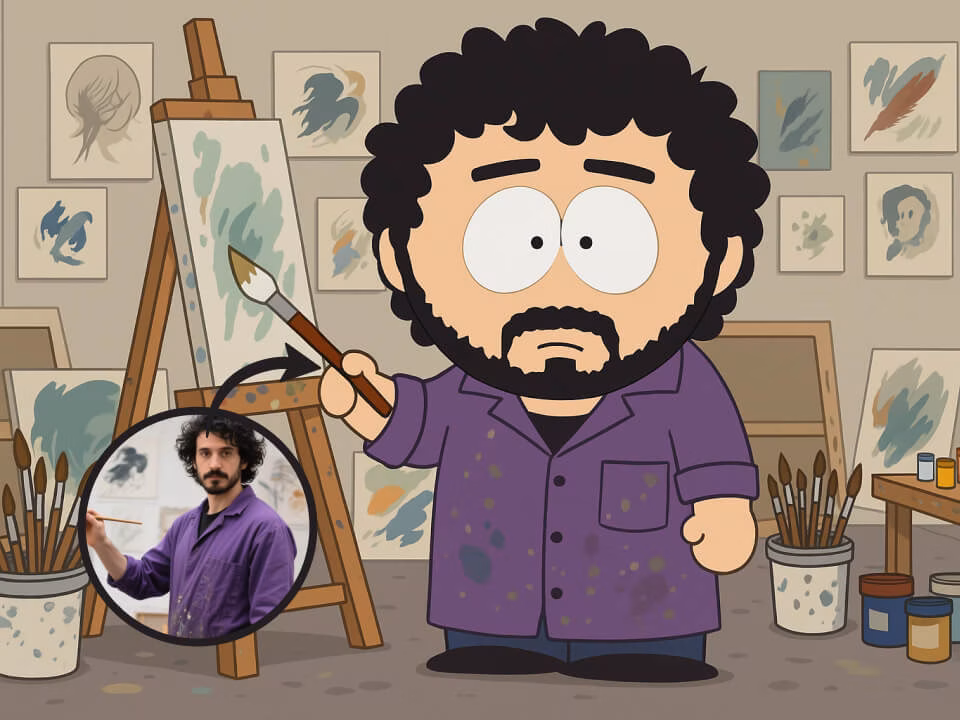 South Park-style character example 3