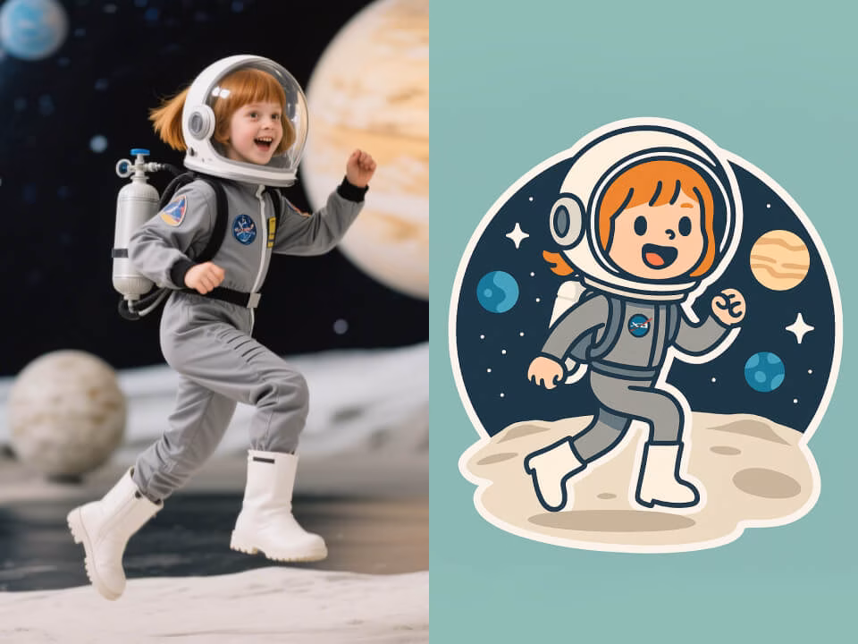 custom AI sticker example 3