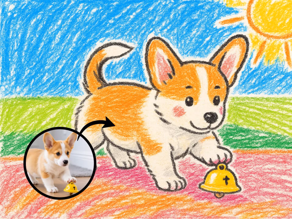 AI crayon drawing 3