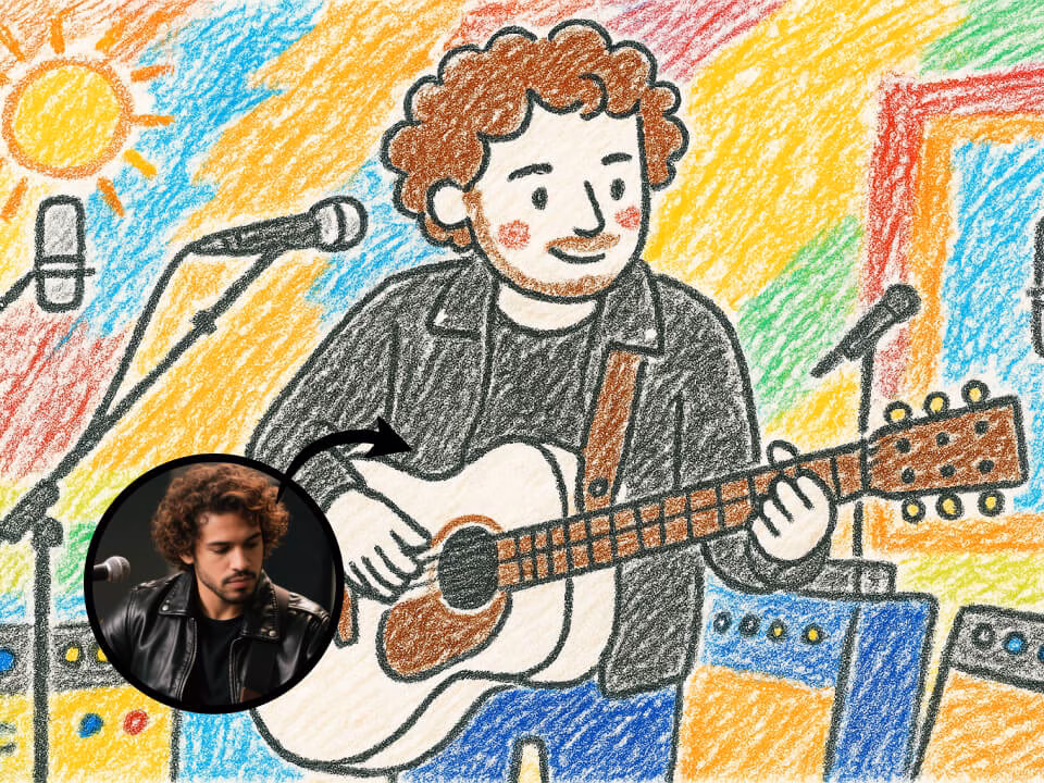 AI crayon drawing 5
