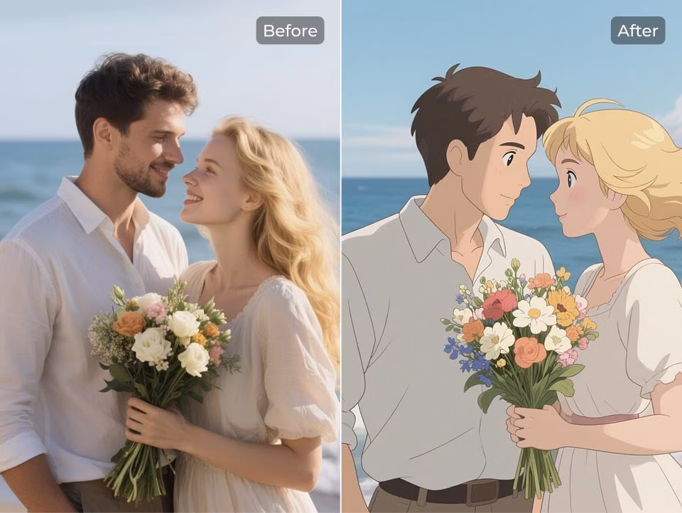 Ghibli-style AI illustration 6