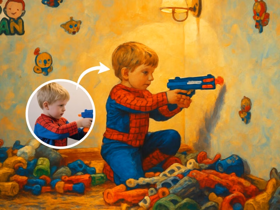 AI photo to painting result 6