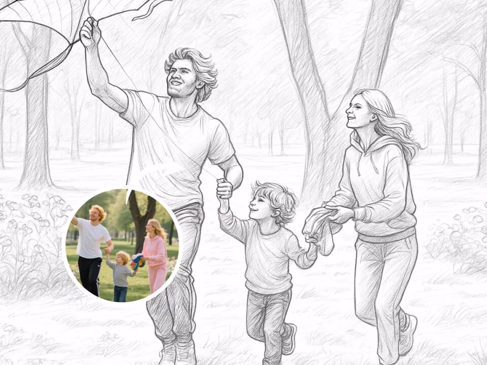Photo to Sketch Example 6