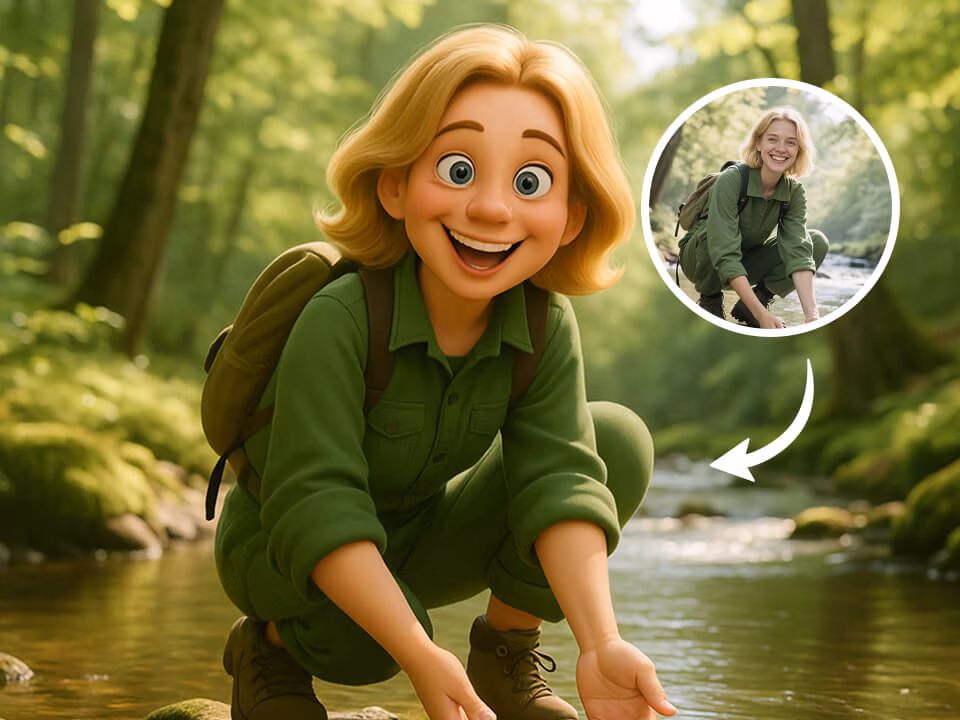 Pixar AI Generator Example 1