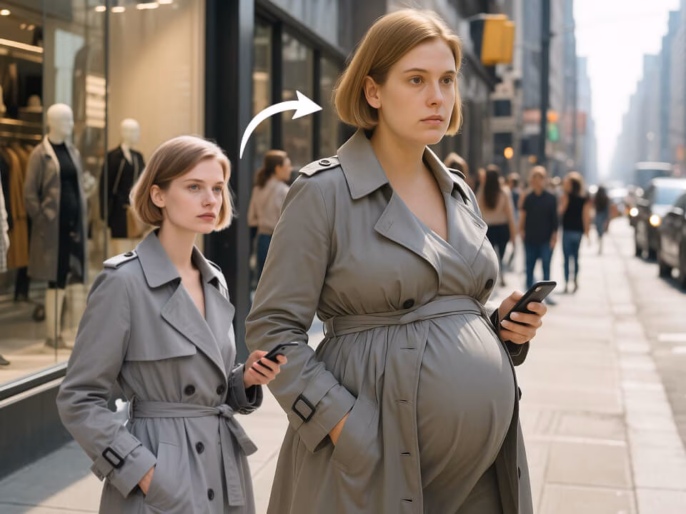 Pregnant AI Photo Generator Example 4