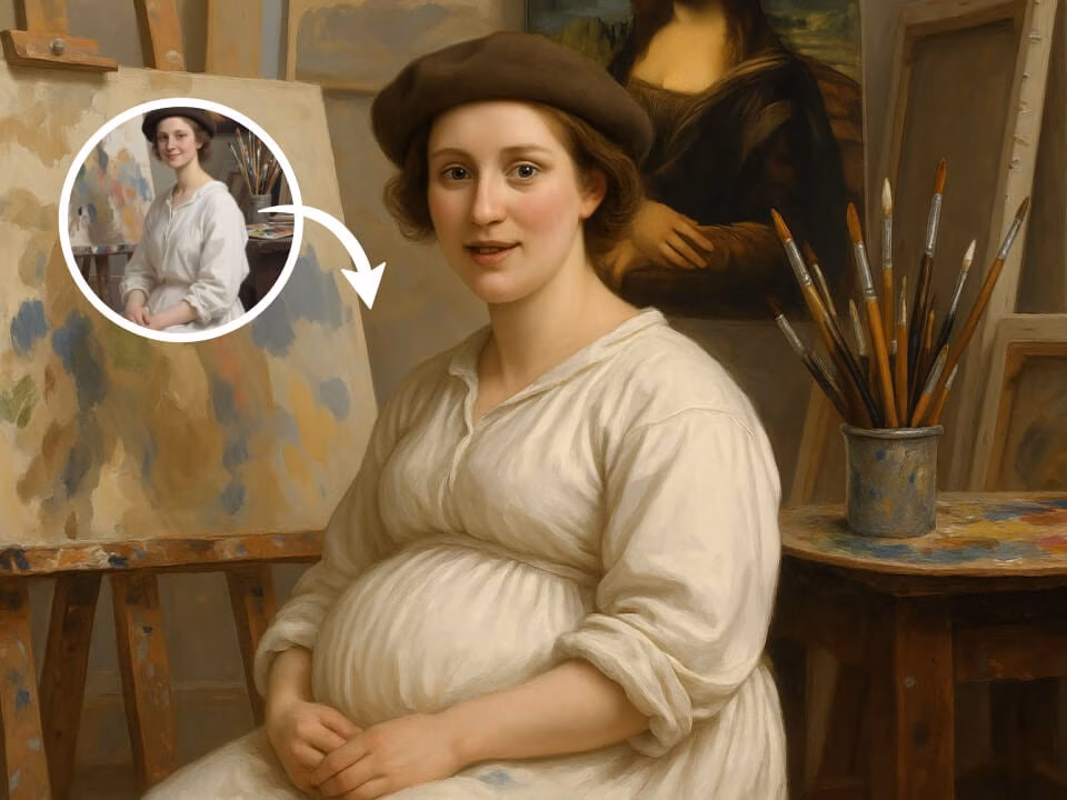 Pregnant AI Photo Generator Example 5